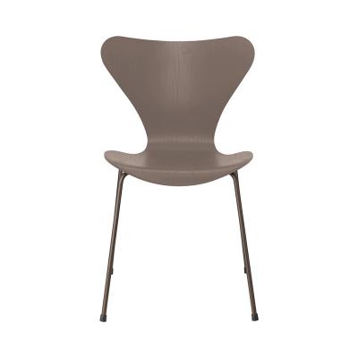 FRITZ HANSEN(フリッツ・ハンセン)セブンチェア カラードアッシュ ディープクレイ ブラウンブロンズレッグ