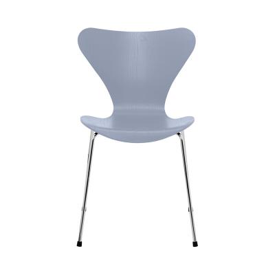 FRITZ HANSEN(フリッツ・ハンセン)セブンチェア カラードアッシュ ラベンダーブルー クロームレッグ