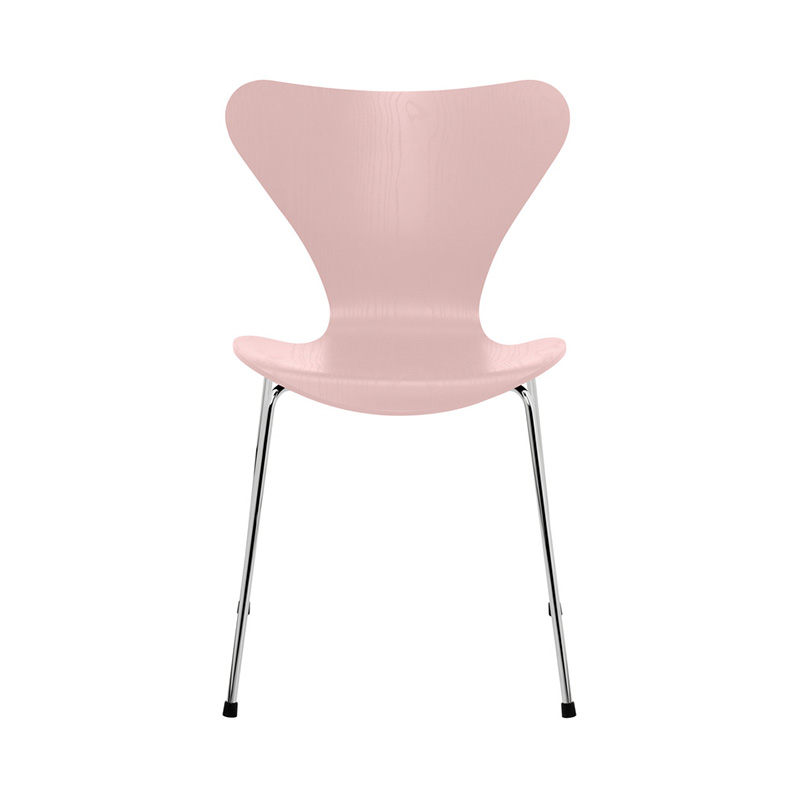 FRITZ HANSEN(フリッツ・ハンセン)セブンチェア カラードアッシュ ペールローズ クロームレッグ