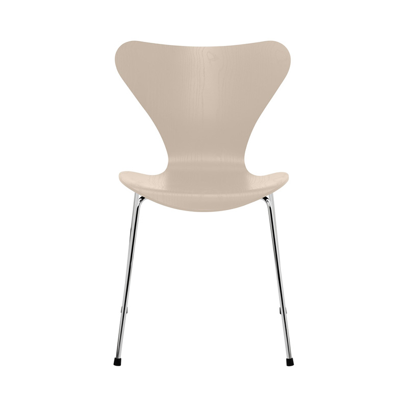 " FRITZ HANSEN(フリッツ・ハンセン)セブンチェア カラードアッシュ ライトベージュ クロームレッグ"