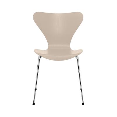 " FRITZ HANSEN(フリッツ・ハンセン)セブンチェア カラードアッシュ ライトベージュ クロームレッグ"