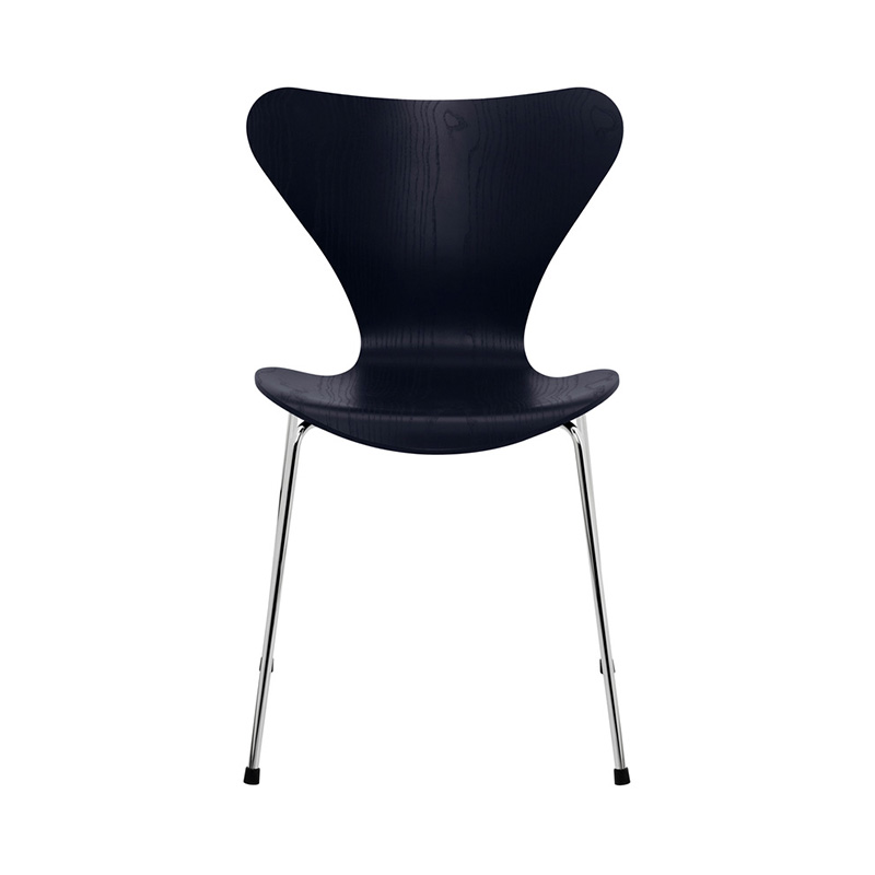 FRITZ HANSEN(フリッツ・ハンセン)セブンチェア カラードアッシュ ミッドナイトブルー  クロームレッグ