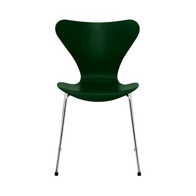 FRITZ HANSEN(フリッツ・ハンセン)セブンチェア カラードアッシュ エバーグリーン クロームレッグ