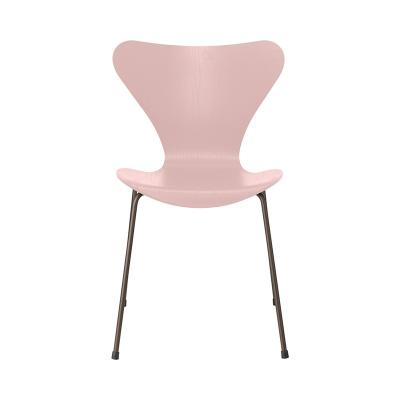 FRITZ HANSEN(フリッツ・ハンセン)セブンチェア カラードアッシュ ペールローズ ブラウンブロンズレッグ