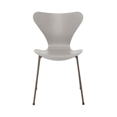 FRITZ HANSEN(フリッツ・ハンセン)セブンチェア カラードアッシュ ナイングレイ ブラウンブロンズレッグ