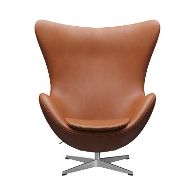 FRITZ HANSEN(フリッツ・ハンセン)EGG CHAIR(エッグチェア)グレースレザー ウォルナット サテンレッグ