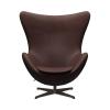 FRITZ HANSEN(フリッツ・ハンセン)EGG CHAIR エンブレイスレザー チョコレート ブラウンブロンズ脚