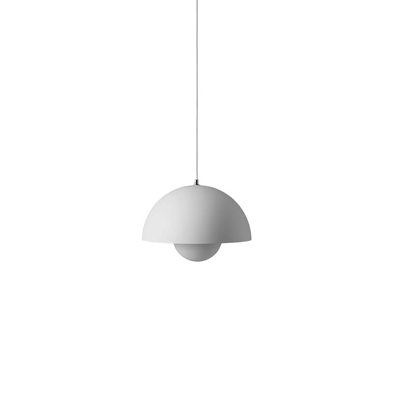 &TRADITION FLOWERPOT PENDANT VP7 MATT LIGHT GREY