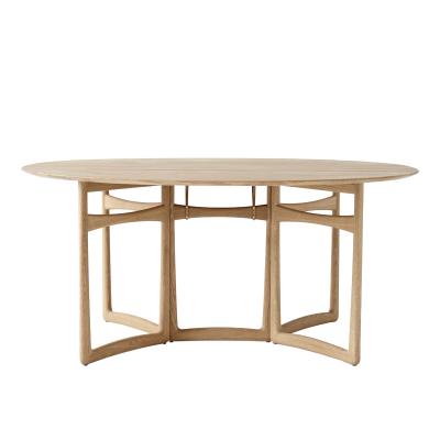 &TRADITION DROP LEAF TABLE HM6 OIL OAK