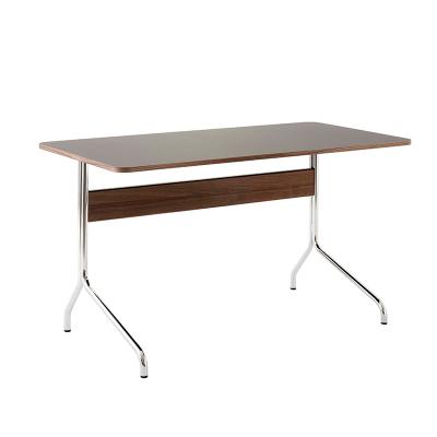 &TRADITION PAVILION DESK AV16 IRON4178/WALNUT/CHROME