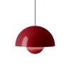 &TRADITION FLOWERPOT PENDANT VP2 VERMILION RED