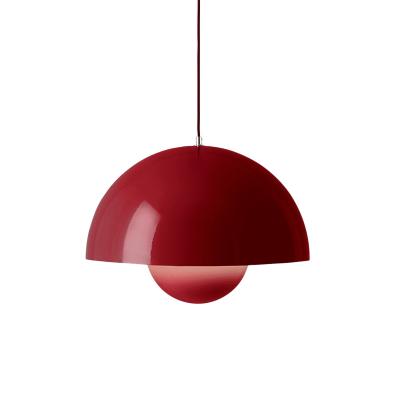 &TRADITION FLOWERPOT PENDANT VP2 VERMILION RED