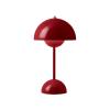 &TRADITION FLOWERPOT TABLE PORTABLE VP9 MG VERMILION RED