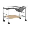 &TRADITION ALIMA TROLLEY NDS1 BLACK & LACQUERED OAK