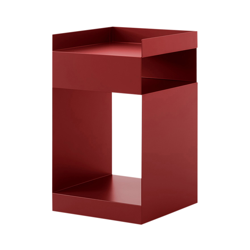 &TRADITION ROTATE SIDE TABLE SC73 MERLOT