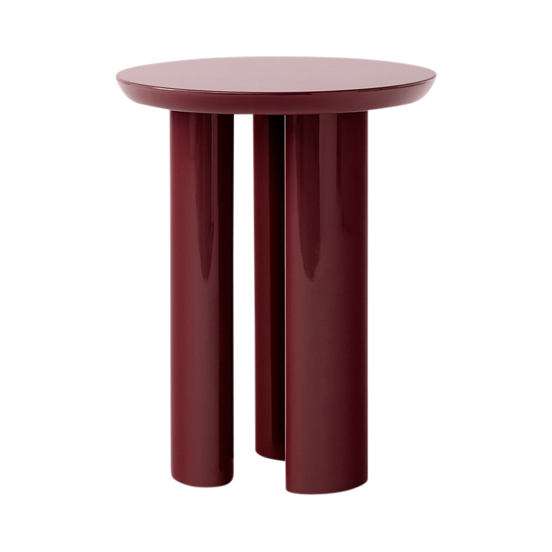 &TRADITION TUNG SIDE TABLE JA3 BURGUNDY RED