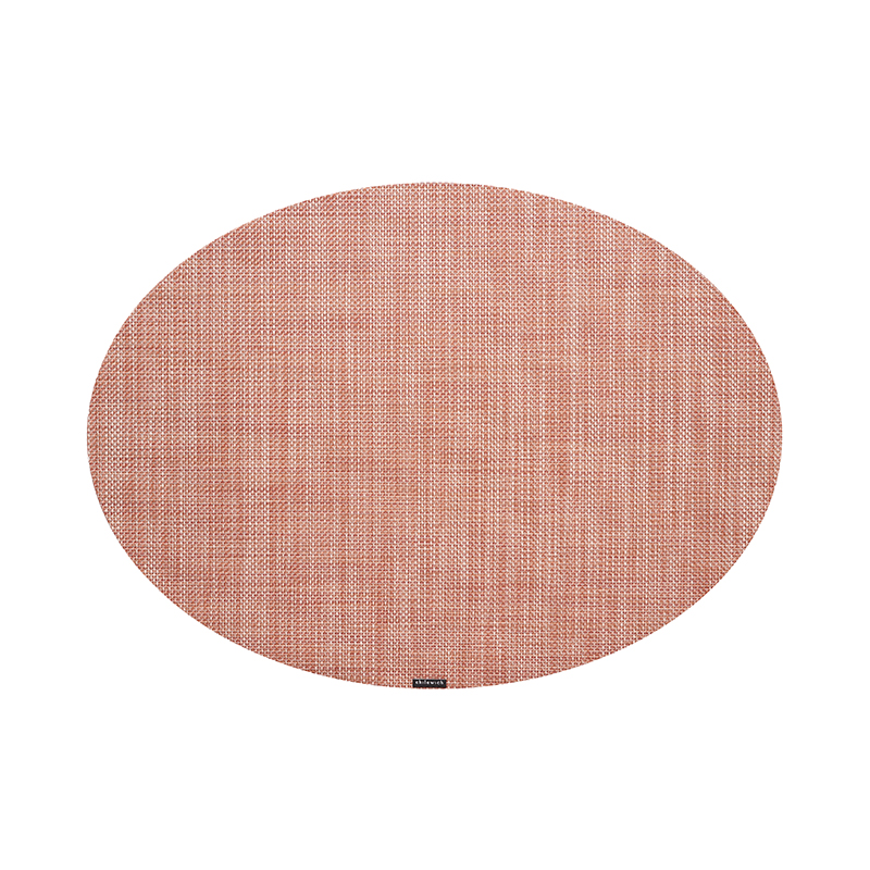Chilewich(チルウィッチ)ランチョンマット ミニバスケットウィーブ オーバル クレイ