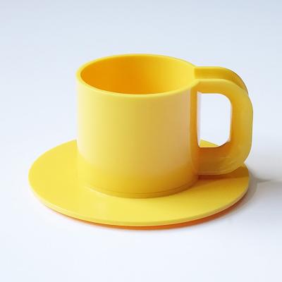 Heller(ヘラー)マックスカップ&ソーサー イエロー