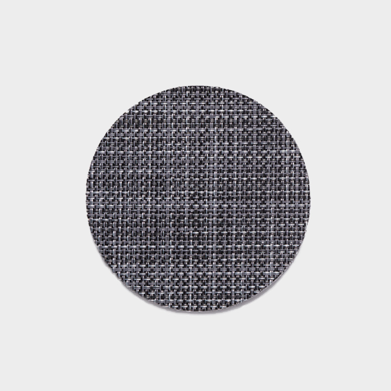 Chilewich(チルウィッチ)ミニ バスケットウィーブ コ-スタ- クールグレイ