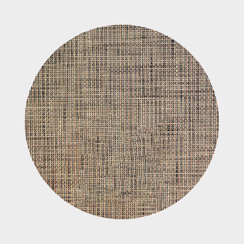 Chilewich(チルウィッチ)バスケットウィーブ ラウンドプレイスマット バ-ク
