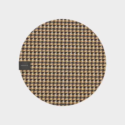 Chilewich（チルウィッチ）クレーン ラウンド プレイスマット ハニー