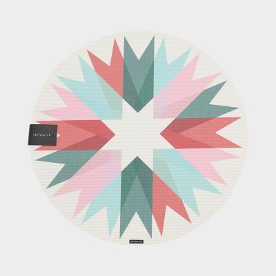 Chilewich(チルウィッチ)リボン ラウンド プレイスマット ジュニパー