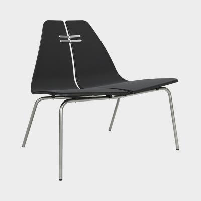 フリッツハンセン PK23 カラードアッシュ ブラック 1175 マット ポリッシュドステンレス