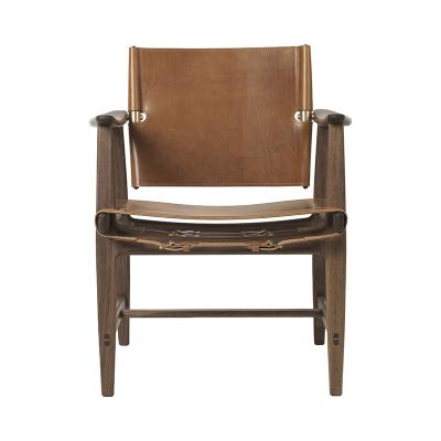 CARL HANSEN&SON(カール・ハンセン&サン)BM1106 ハンツマンチェア ウォルナット オイル レザー コニャック