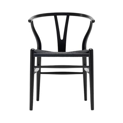 CARL HANSEN&SON(カール・ハンセン&サン)CH24 Yチェア アッシュブラック ブラックペーパーコード