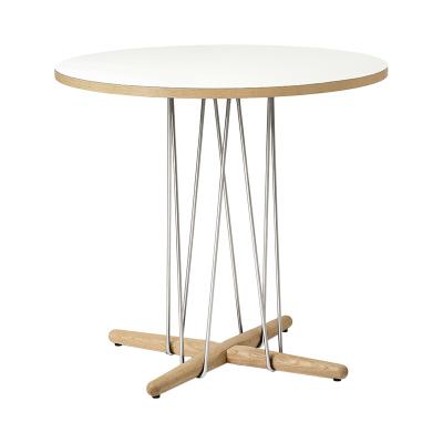 カール・ハンセン&サン E020 エンブレイステーブル Φ79.5 オーク ホワイトオイル ホワイトラミネート