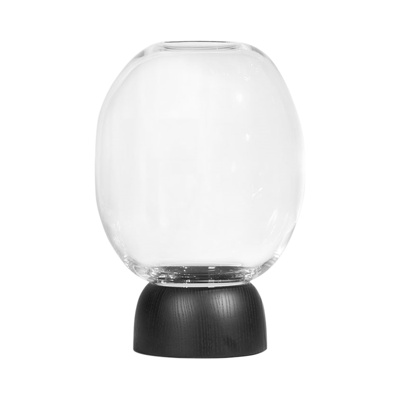 Porcini Black Ashclear Glass フラワーベース The Conran Shop コンランショップ The Conran Shop Porcini Black Ashclear Glass フラワーベース The Conran Shop コンランショップ The Conran Shop