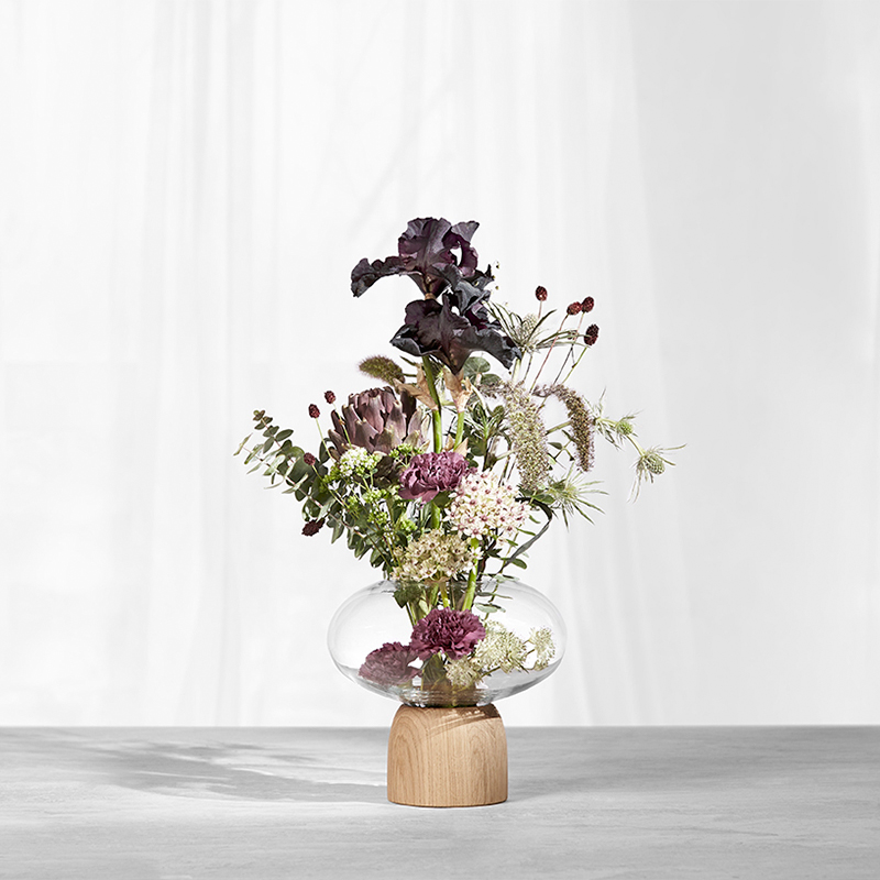 Morchella Black Ashclear Glass フラワーベース The Conran Shop コンランショップ The Conran Shop Morchella Black Ashclear Glass フラワーベース The Conran Shop コンランショップ The Conran Shop