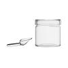 PIUMA SUGARPOT WITH GLASS SPOON