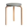 ARTEK(アルテック)スツール60 グレイラッカー ナチュラルレッグ