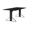 KAARI TABLE REB012 BLACK LAMINATE BLACK OAK