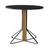 KAARI TABLE REB003 BLACK LAMINATE NATURAL OAK