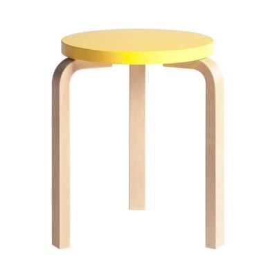 Artek(アルテック)スツール60 イエローラッカー ナチュラルレッグ