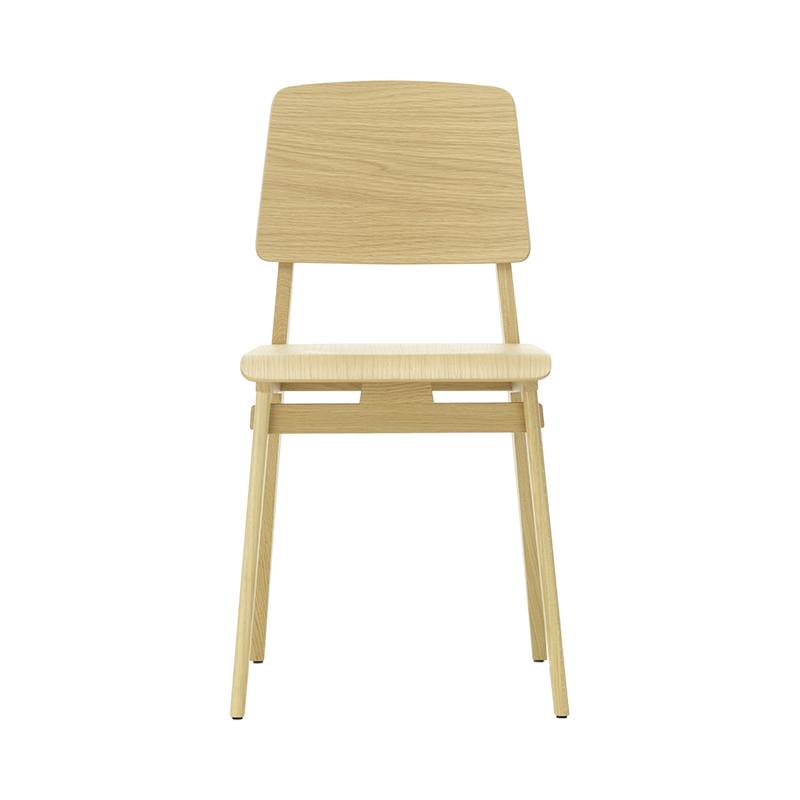 Vitra(ヴィトラ)CHAISE TOUT BOIS (シェーズ トゥ ボワ)ナチュラルオーク ジャパンハイ SH430mm