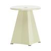 TABOURET METALLIQUE BLANC COLOMBE