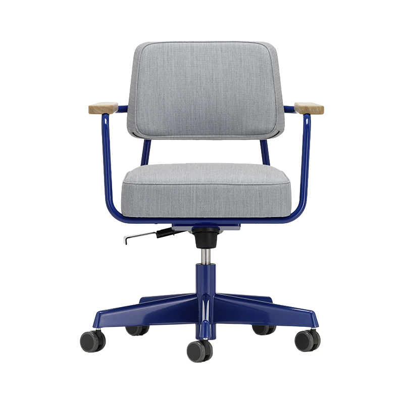 Vitra(ヴィトラ)FAUTEUIL DIRECTION PIVOTANT(フォトゥイユ ディレクション ピヴォタン)ブルーマルクール/アイスグレーメランジ