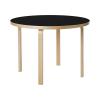 Artek(アルテック)90A テーブル ブラック リノリウム