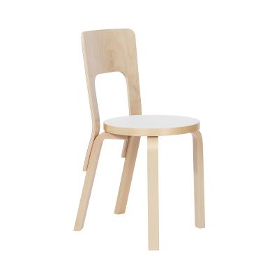 Artek(アルテック)66 チェア ホワイト ラミネート