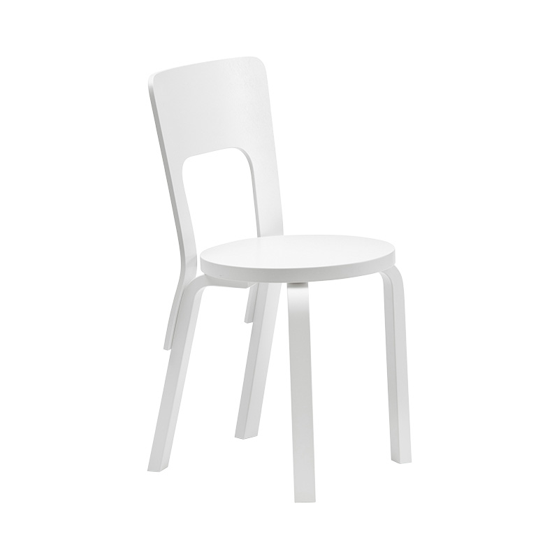 Artek(アルテック)66 チェア ホワイト ラッカー