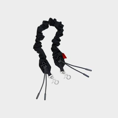 TOPOLOGIE（トポロジー）バンジー リスト ストラップ ブラック テック サテン