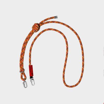 TOPOLOGIE（トポロジー）8.0mm ロープ ストラップ オレンジ ヘリックス