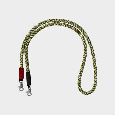 TOPOLOGIE（トポロジー）10mm ロープ ストラップ オレンジ チェッカーボード