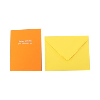 FABULOUS FOX BIRTHDAY CARD