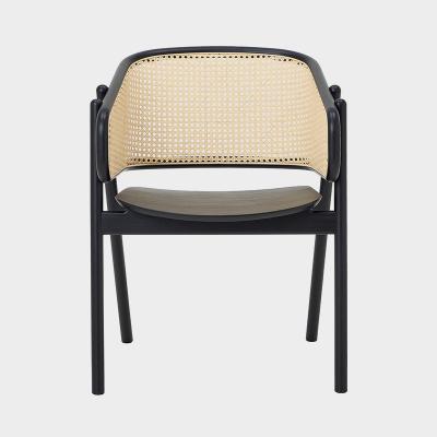 CANE CHAIR05 CH305 CHARCOL BLACK ASH