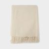 ALPACA SNOW THROW 130X180 WHITE