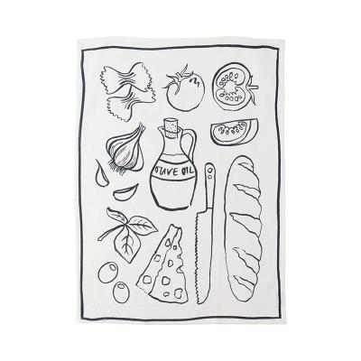 TCS イングレディエンツ ティータオル  ネイビー